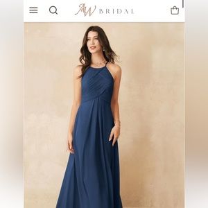AW Bridal Aderes Dress in Navy